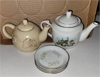 Tea Pots and Crown Victoria China