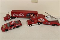 One Lot of Coca-Cola Racing Collectibles, Etc.