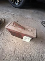 Metal ammunition box