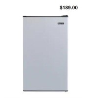 *Compact size Mini Fridge,3.3 cu. ft. in Stainless