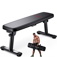 AOTORJAY Weight Bench Folding Workout Bench with C