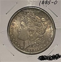 US 1885O Silver Morgan $1 - really nice
