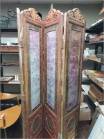 4 Section Wooden Oriental Style Room Divider-70t
