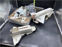 Toy space shuttles and more