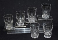 6 Pcs Waterford Crystal 5oz Tumbler Eileen Pattern