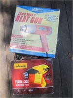 2 HEAT GUNS