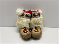Adult moccasins 9 1/2 inch foot