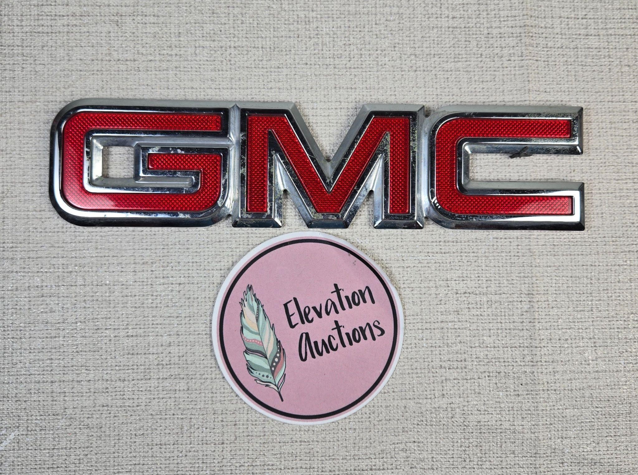 Chevrolet GMC Red Emblem