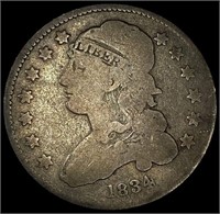1834 Capped Bust Quarter NICELY CIRCULATED