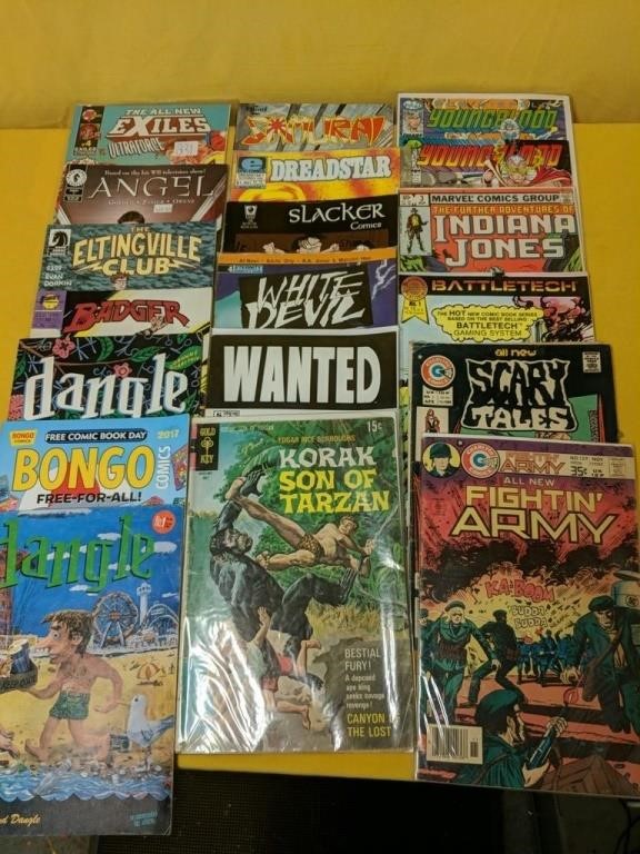 Various comics