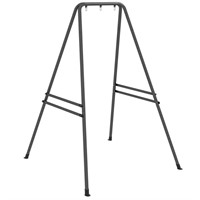 Outsunny Black Metal Patio Swing Stand