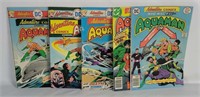 5 Vtg Adventure Aquaman Comics #442-44