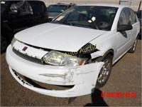 2004 Saturn Ion 1G8AJ52F54Z123711 White