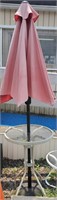 Tall Outdoor Patio Table w/ umbrella