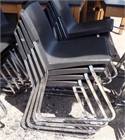(4) STACKING CHAIRS