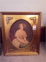 Antique Young Lady Picture