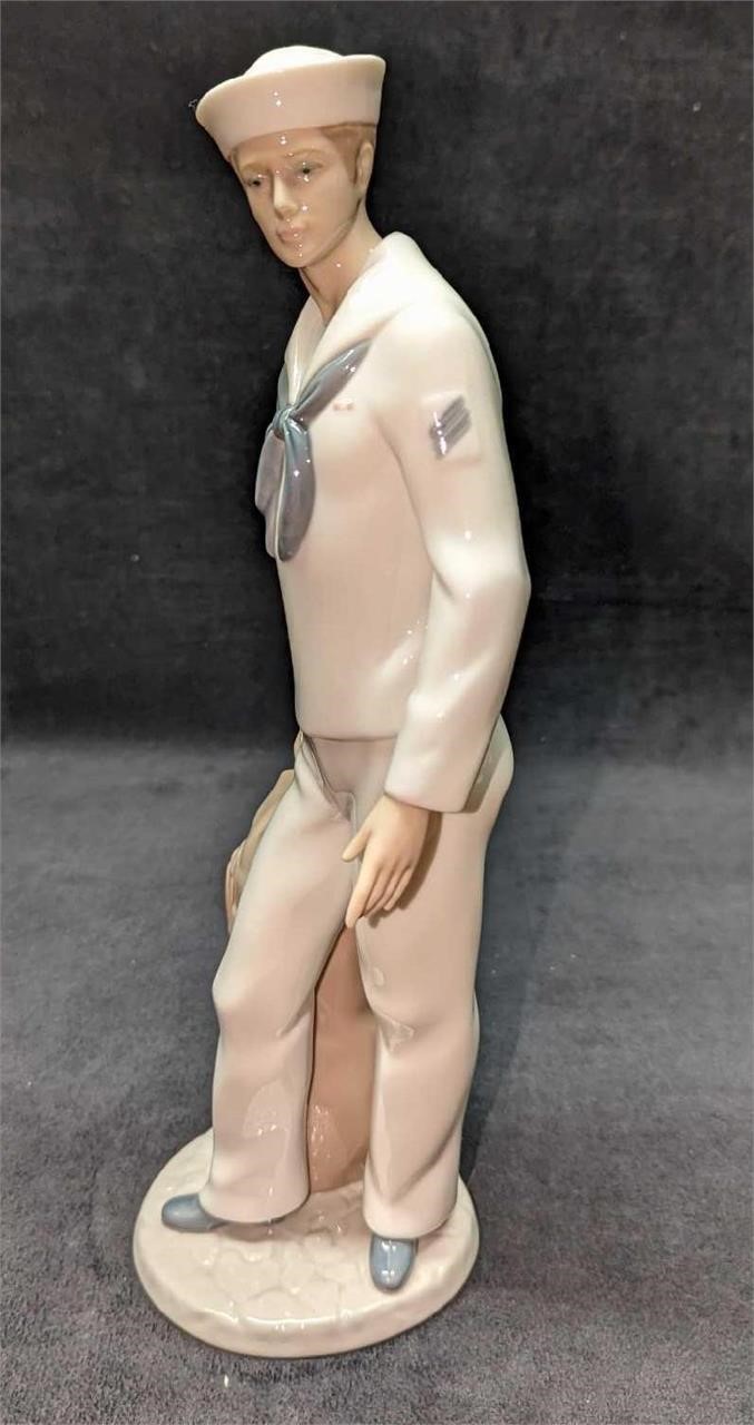 Retired On Shore Leave Sailor Man Figurine