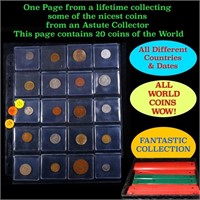 20 Great Coins of the World, hand selected, many t