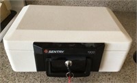 Sentry 1900 safe with key