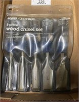Craftsman 5-Piece Wood Chisel Set