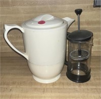 French Press and Coffee Carafe (Kitchen)