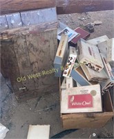 Wood Crate & Cigar Boxes