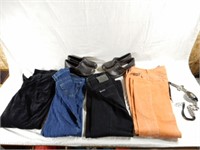 3 PAIRS OF HARLEY DAVIDSON JEANS SIZE 8, ETC.