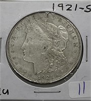 1921S Morgan Silver Dollar