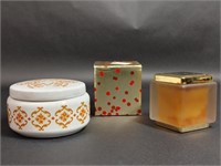 Rochas Ceramic Box, Ciara Holiday Jewel Candle