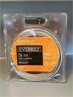 Everbilt Uncoated Wire Rope 50 Feet New