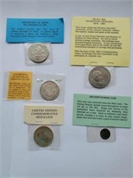 Misc Old Coins & Medallions