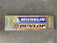 Metal Michelin sign-27x8x1” thick