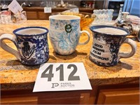 Pottery Mugs(Kitchen)