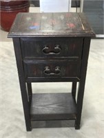 Wood night stand-17 x 13 x 29.5