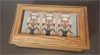 Native American Sand Art Box