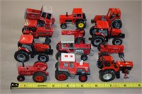 Diecast International Farmall MF Tractor Toy Lot