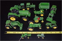 Diecast John Deere Tractor Toy Lot #1