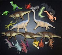 Lot of Plastic toys: Dinosaurs, Animals, Bugs