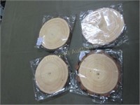 Wood display slices