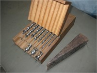 Antique Wedge & Drill Bits