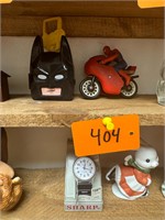 Vintage Batman + Spiderman Toys
