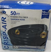 50ft crisp air hybrid polyester garden hose store