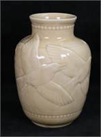 Rookwood Vase With Incised Birds