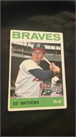 Ed Matthews 1964 Topps Baseball Card