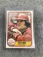 Fleer #1 Pete Rose Card