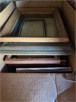 Box of wood frames