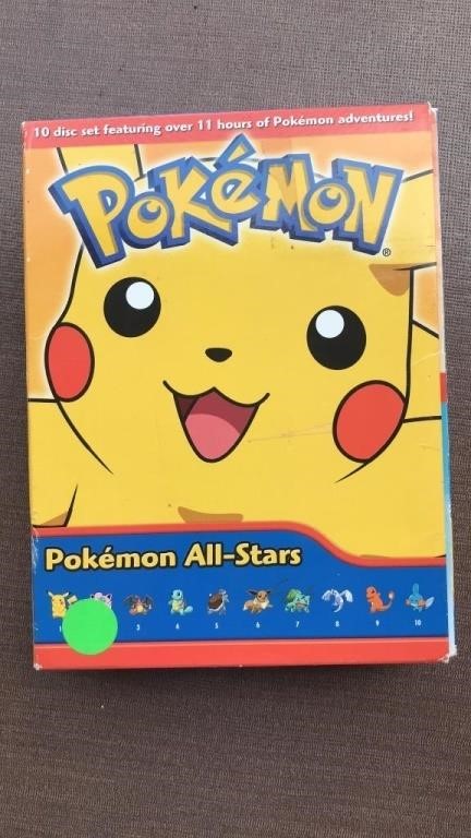 Pokemon All-Stars DVDs