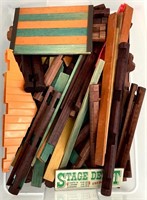 Wooden Toy Logs Building Set