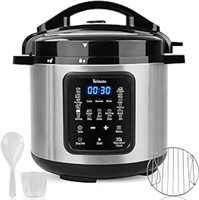 Electric Pressure Cooker: 6 Quart 9-in-1 Multi-fun