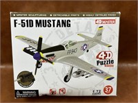 4D Master Puzzle F-51D Mustang 1:72
